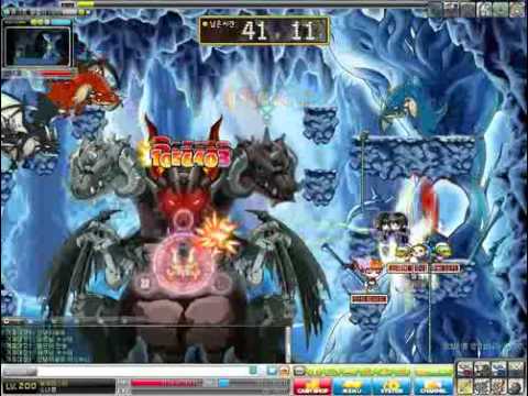 (KMS Chaos) 200 Bowmaster at Horntail Solo