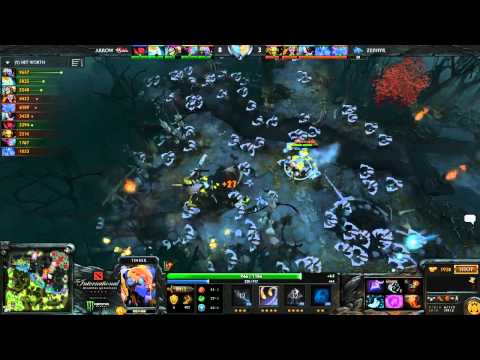 Arrow Gaming vs Zephyr - The International 4 Dota 2 Qualifiers - @TobiWanDota @Draskyl