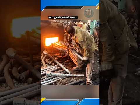 Dari Rantai Kapal Jadi Komponen Truk!🔥 Transformasi Besi Tua yang Bikin Melongo by  @LaborWorks-0011