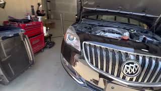 2017-16 Buick Regal knock sensor location  (GM 12623095)