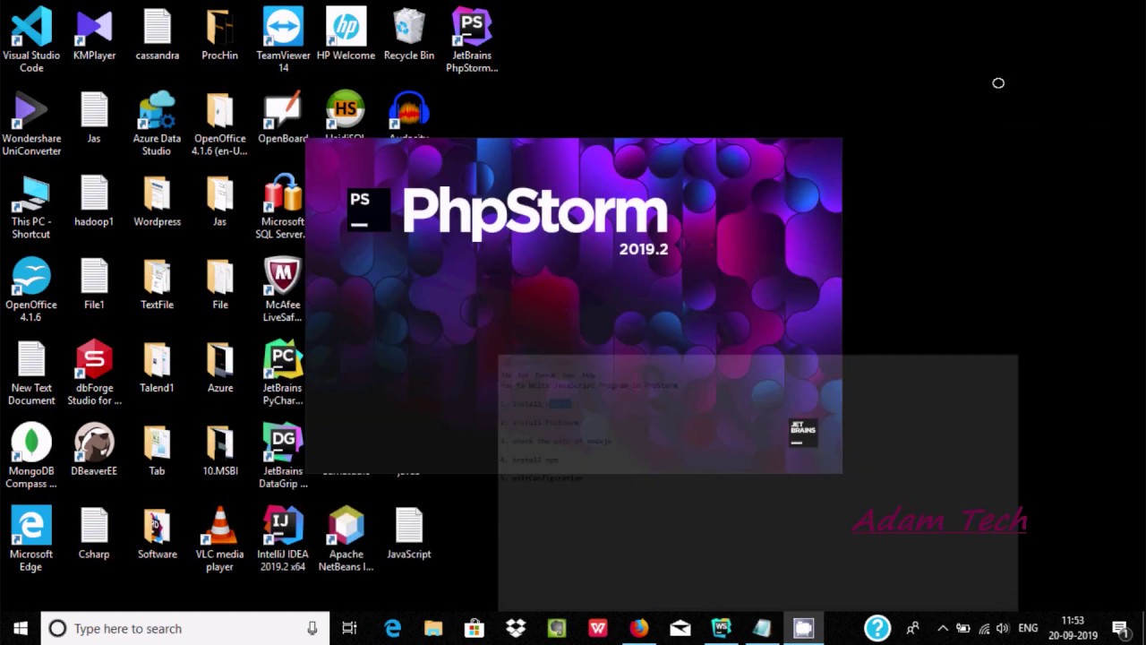 Configure JavaScript in PhpStorm