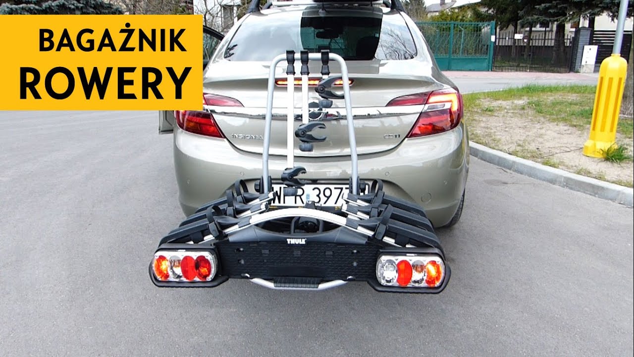 Bagażnik rowerowy na hak. Thule. Jak zamocować | Sklep DIXI-CAR