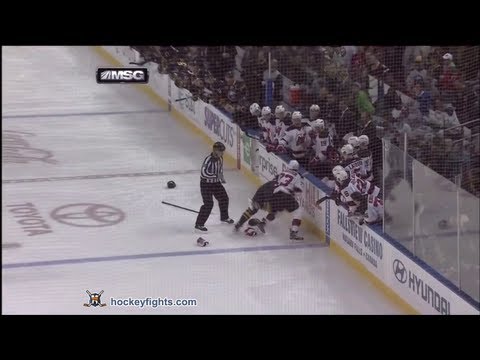 David Clarkson vs Steve Ott Mar 2, 2013