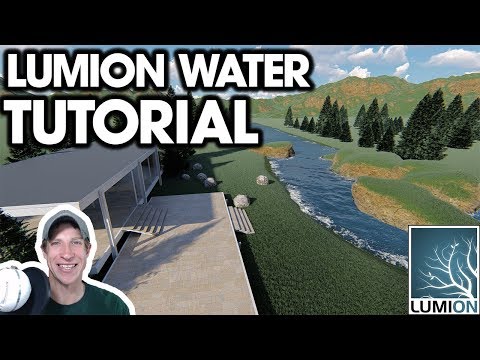 Getting Started Rendering in Lumion (Ep 3) - CREATING WATER in Lumion