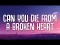 Nate Smith Avril Lavigne Can You Die From A Broken Heart Lyrics
