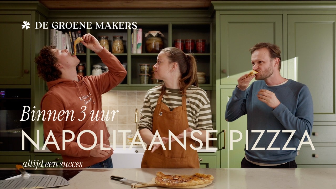 Napolitaanse pizzabodem maken in 3 uur