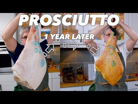 Tasting Home Made Prosciutto - 1 Year To Make! - Glen & Friends Cooking