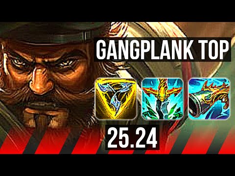 GANGPLANK vs SETT (TOP) | 15/1/1 | KR Master | 25.24