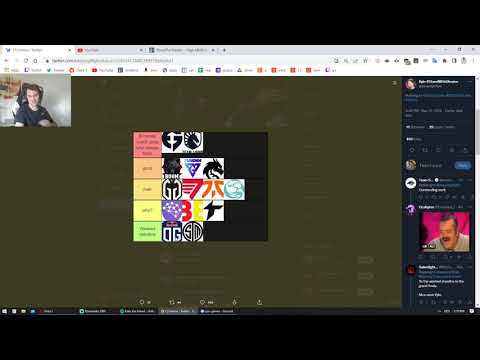 real reason why OG & TSM are in the Finals: Kyle put them in the bottom of tier list