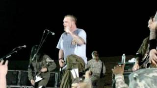 Five Finger Death Punch in Iraq - Meet the Monster