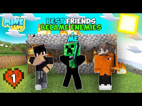 My Best Friends Became My Enemies in Deadly Minecraft SMP | Mineland SMP (Episode 1)
