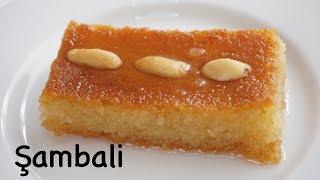 Un yok! Yağ yok ! Yumurta yok! Orijinal şambali / şam tatlısı / şerbetli tatlı / Figen Ararat