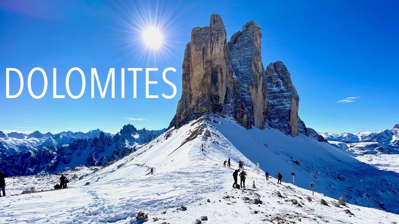 Most beautiful places to visit in the Dolomites (4K UHD)