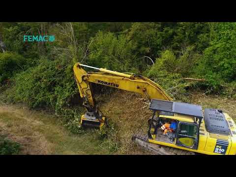 Femac T20 hydraulic mulchers