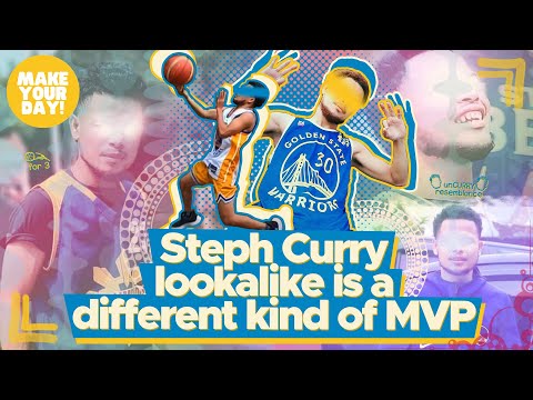 Steph Curry lookalike is a different kind of MVP | Make Your Day