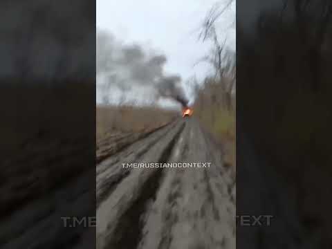 Ukrainian Guerrillas Sabotage Russian Supply Lines #viralvideo #UkraineWar #UkrainianResistance