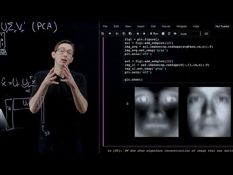SVD Eigenfaces 2 Python