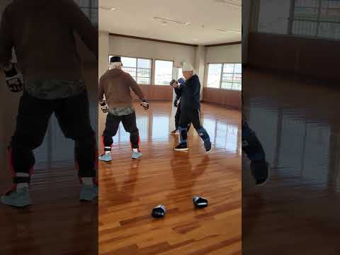 ストッピングの説明中　＃short　＃格闘技＃拳法