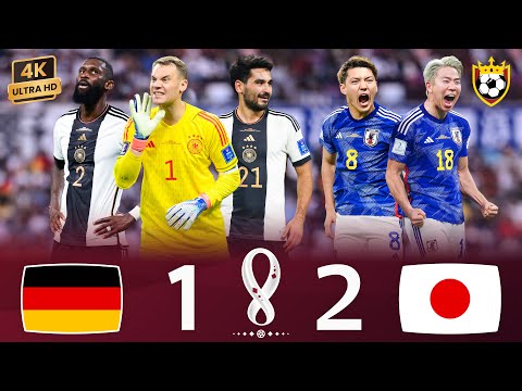 Japan shocks the world and kills Germany in a huge surprise 🤯🌟💥 ❯ Germany (1-2) Japan ● 4K 🎬