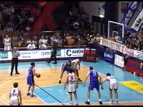 A2 2000/'01 Fila Biella - B. Marche Fabriano Basket 123-80