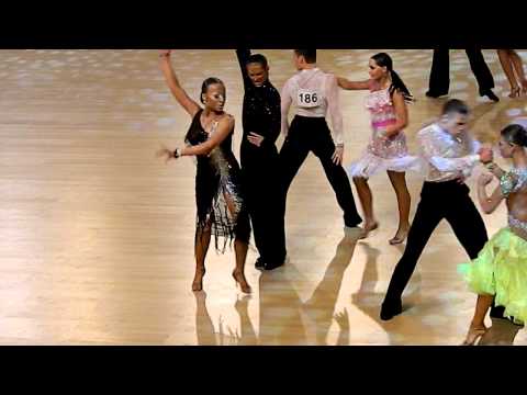 WDSF Cambrils - Youth Latin - Final - Vadim Gorbach & Tatiana Podgornaya - paso doble