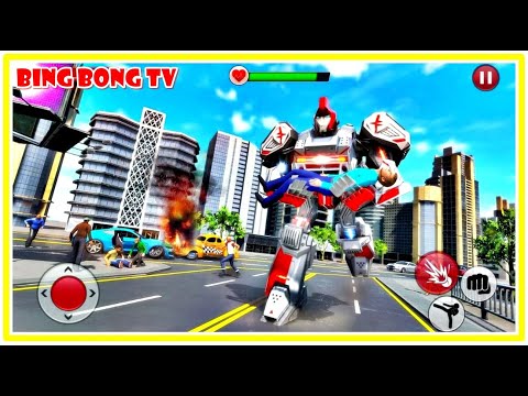 Ambulance Robot Rescue Simulator 2020 - Driver City Cars | Best Android GamePlay