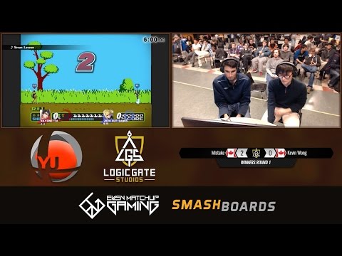 Smash at York 14 - Kevin Wong (Bayonetta) vs Mistake (ZSS) - Smash 4 WR1