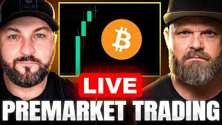 LIVE: Hunting The Market Open! (NASDAQ, Oil, Gold & Bitcoin) #3