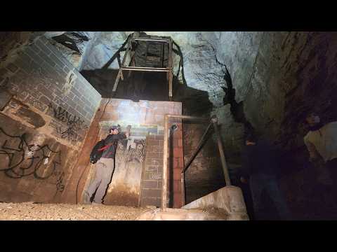 Secret Train Tunnel Cave With 1000FT Elevator Inside