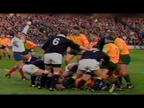 Scotland vs Australia 1996