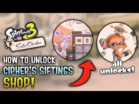 How to Unlock Cipher's Siftings Shop & Rewards in Side Order DLC