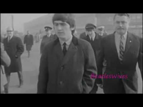 The Beatles & Cynthia leave for USA