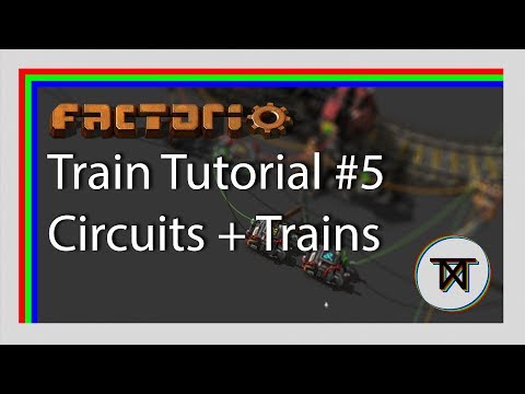 Mixing the circuit network and trains - Factorio 0.16 train tutorial #5