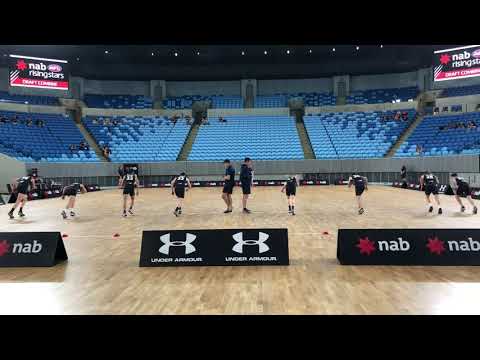 Glenelg’s Callum Park (30) & Norwood’s Cam Taheny - Yo-Yo Test 2019 AFL Combine