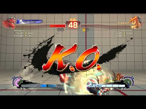 Super Street Fighter IV Hakan vs Snelvovve Adon