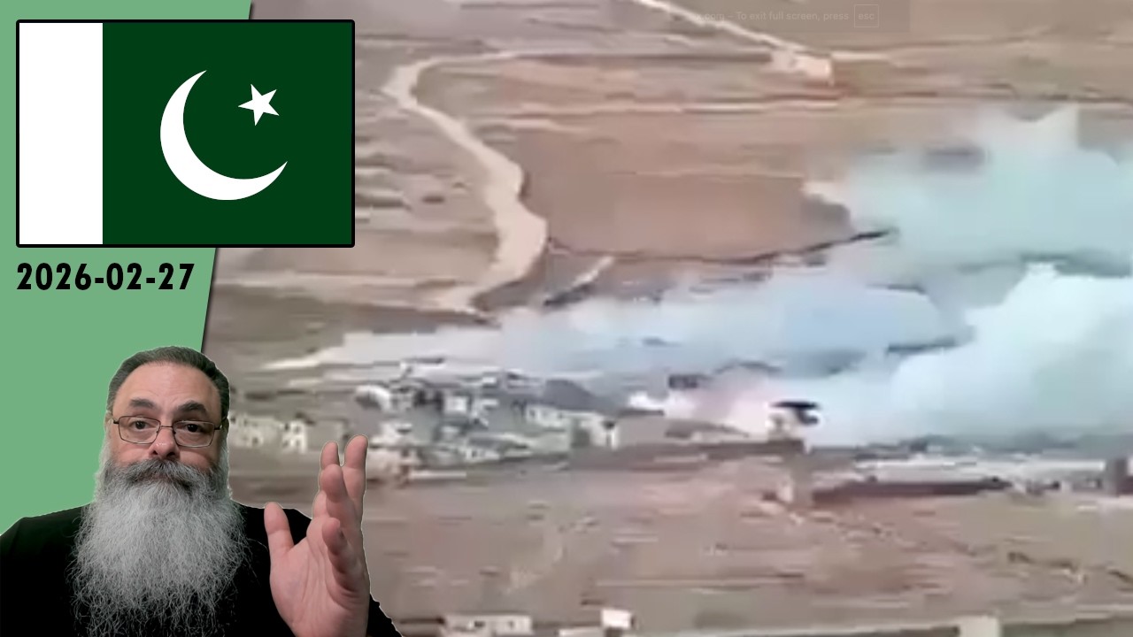 #Paquistão 2026-02-27: PAQUISTÃO DECLARA GUERRA ao AFEGANISTÃO após CONFLITOS na FRONTEIRA