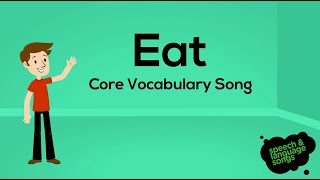 Eat | Core Vocabulary Song gameplay video by Speech Learning Place, 3:23 duration