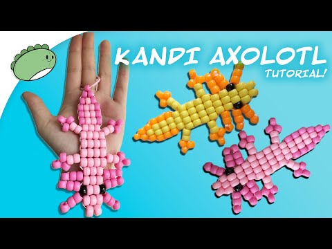 Axolotl Kandi Charm Tutorial
