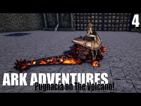 ARK Pugnacia Adventures #4 - Conflagrant Doedicurus and Awesome Teleporters Mod!
