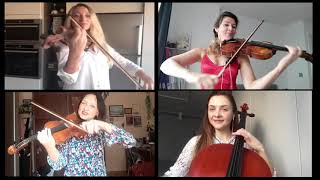 Virtual Quartet playing Italian Song "Felicita"
