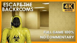 Download the video "Escape The Backrooms | Full Game 100% | Solo No Commentary"