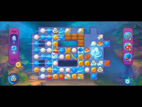 Fishdom Super Hard Level 9180 (with 2 Lightning Boosters) @choraelmin