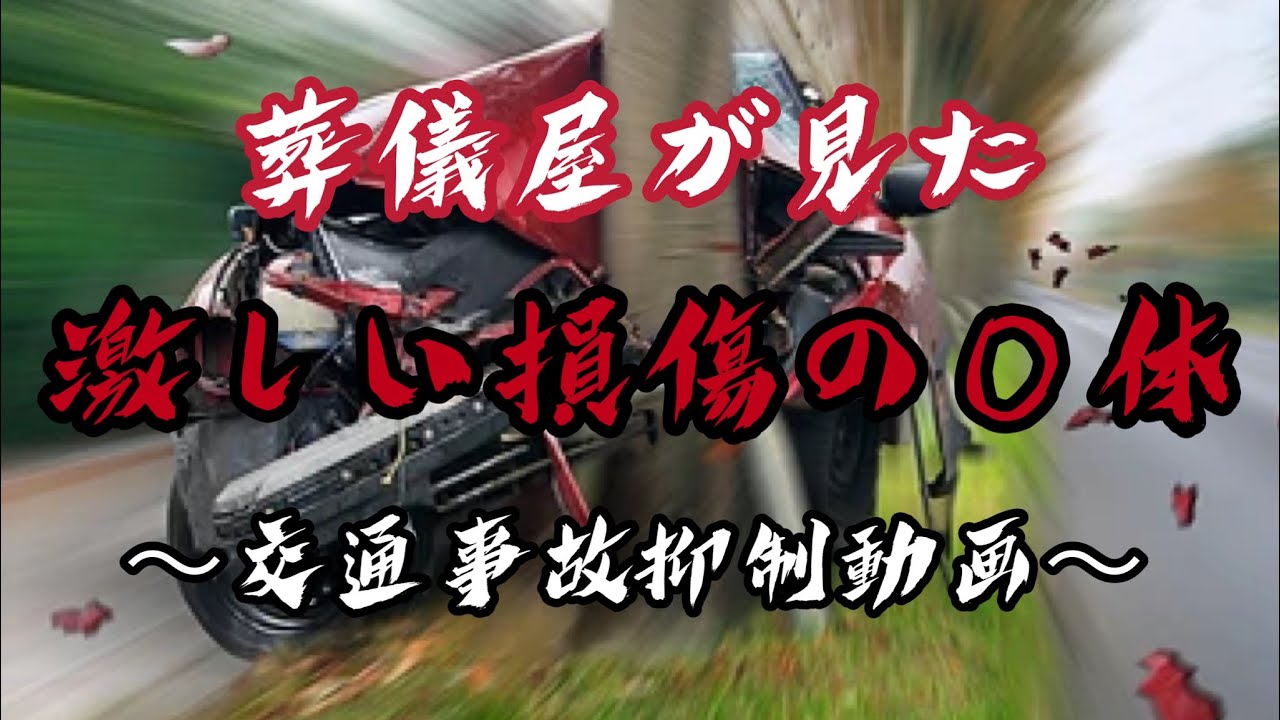 交通ルールを守らないとこうなります【悲惨な最期】