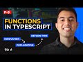 8 TypeScript Function Mastery Understanding Invocation Declaration And Return Types In Hindi