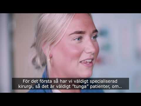 Jobba inom område Bäckencancer - "Det är komplext, spännande och unikt det vi gör här."