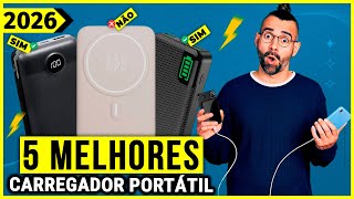 Os 5 Melhores Carregador Portátil / Power Bank Em 2025!