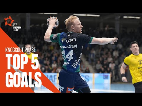 🎯 GREAT MATCHES AND TOP GOALS | Top 5 Goals | Knockout Phase | EHF European League Men 2022/23