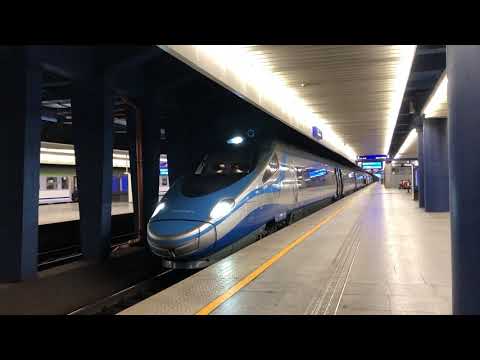 ED250 Alstom EMU250 Pendolino PKP Intercity in Warsaw to Kraków Główny