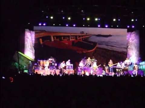 Jimmy Buffett new song, Something about a boat. Nashville 2013