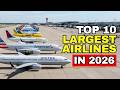 The 10 LARGEST AIRLINES In The World In 2026 By Fleet Size